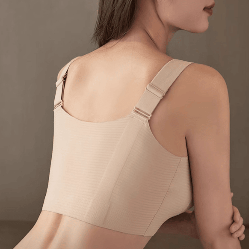 Sweet Hayley - W-Support Bra With Back Clasp & Front Closure Up to Size 44"