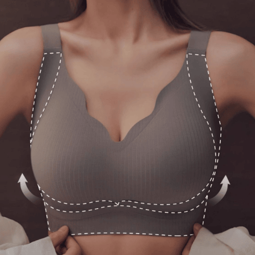 Sweet Shelby - Soft Seamless Bra With Jelly Gel Sidewings