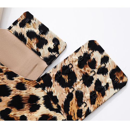 Sweet Curves - Leopard Print Soft Support Bra