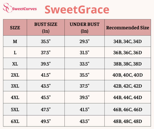 SweetGrace - Full Coverage Padded Smooth Bra