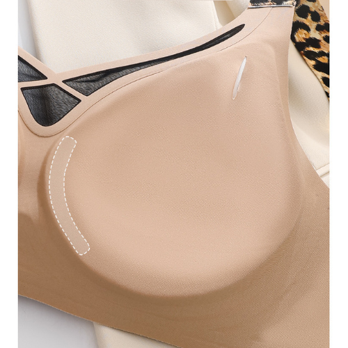 Sweet Curves - Leopard Print Soft Support Bra