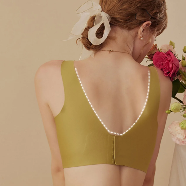 Sweet Smooth - Scalloped Design Natural Uplift Bra