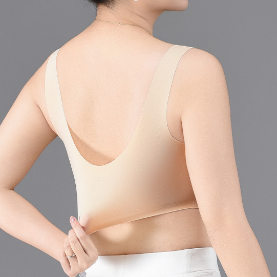 Sweet Helen - Front Buckle Seamless Non-rimless Bra