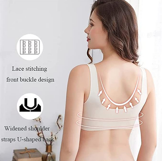 Sweet Nora - Front Buckle Seamless Bra