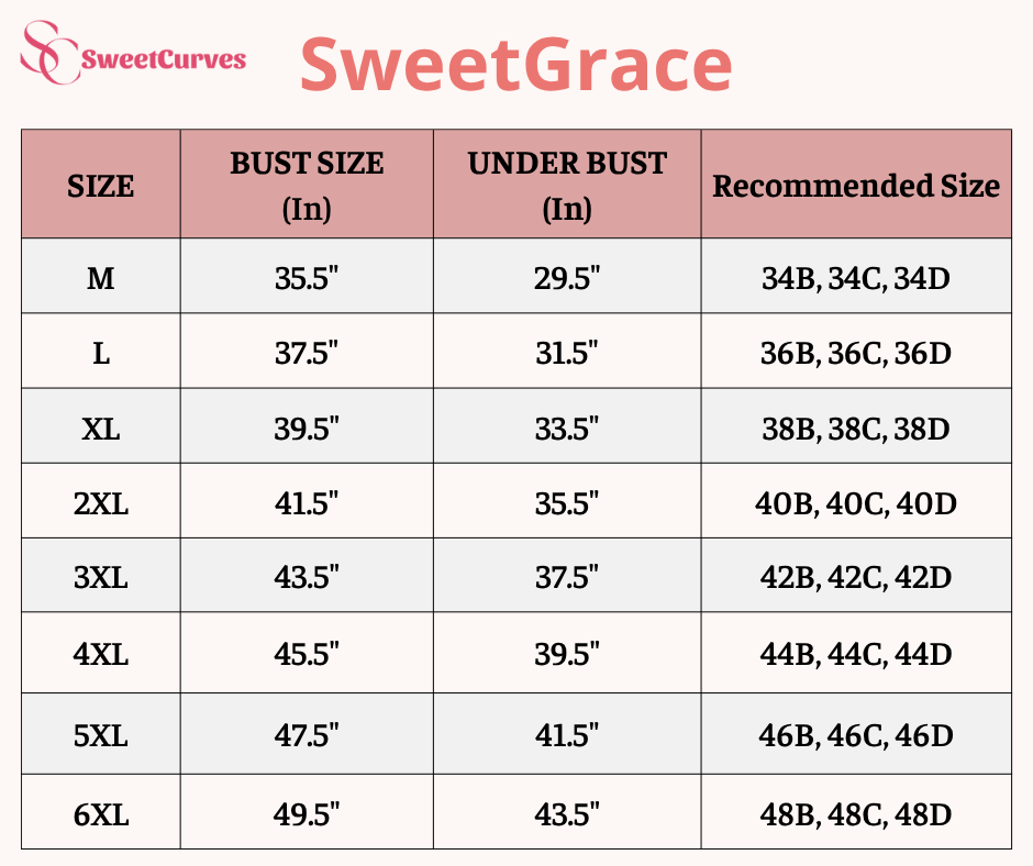 SweetGrace - Full Coverage Padded Smooth Bra
