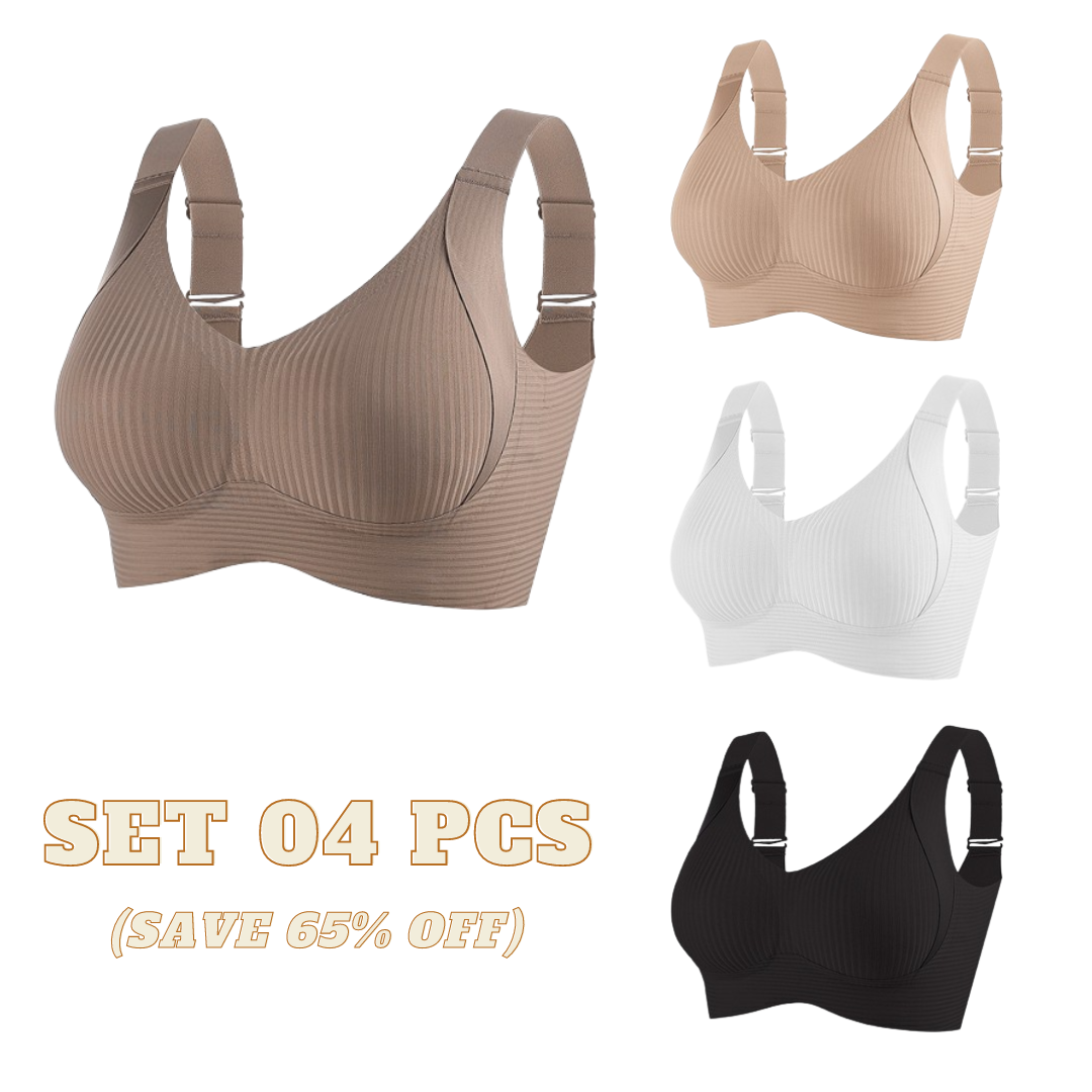 Sweet Shape - Subtle Striped Seamless Bra