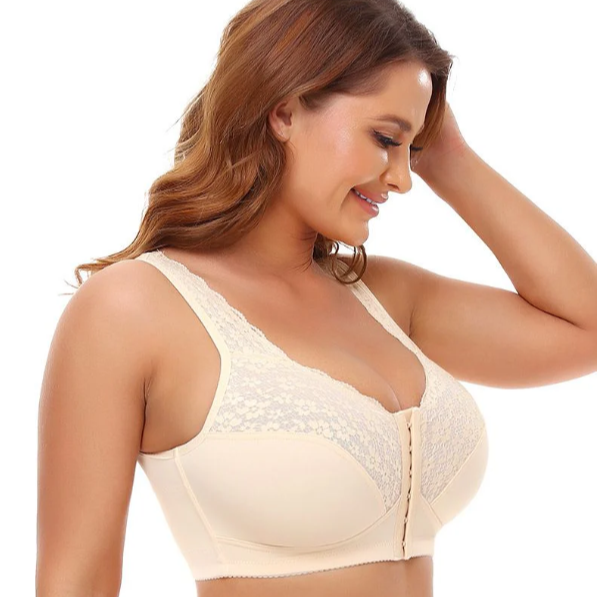 Sweet Hanna - Plus Size Front Closure Posture Bra