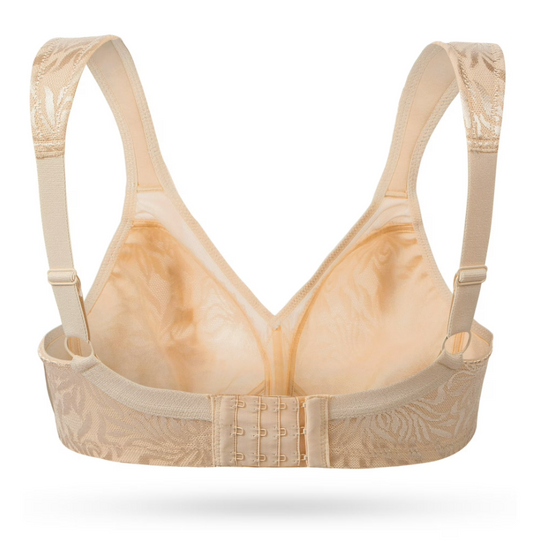 Sweet Floral - Minimizer Wire-Free Bra Plus Size