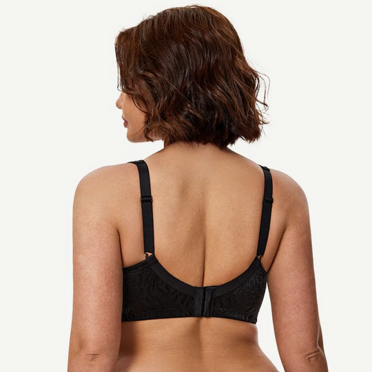 Sweet Floral - Minimizer Wire-Free Bra Plus Size