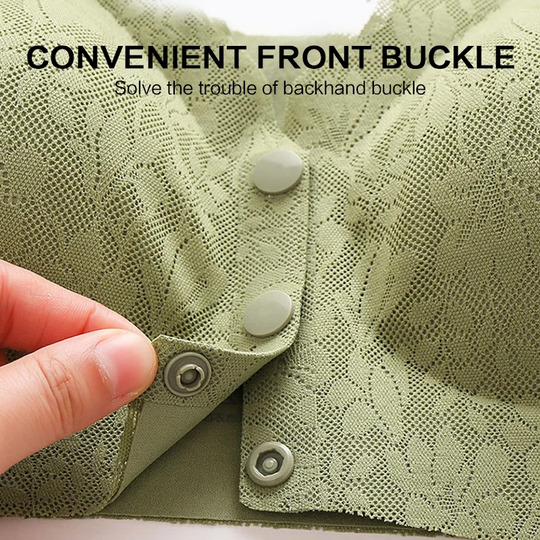 Sweet Aura - Zero Feel Lace Full Coverage Front Closure Bra