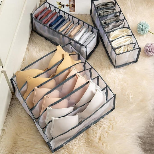 Clothes Organizer Underwear/Bra Storage Compartment Box