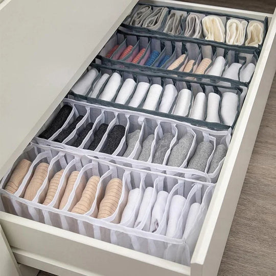 Clothes Organizer Underwear/Bra Storage Compartment Box